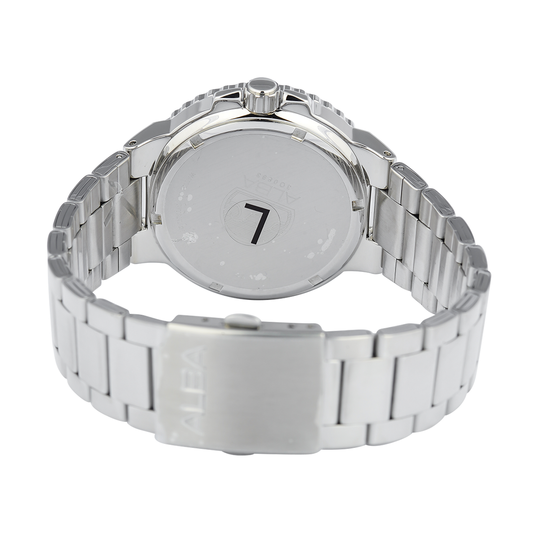 Jam Tangan ALBA Active AS9S79X1 Men Blue Dial Stainless Steel Strap