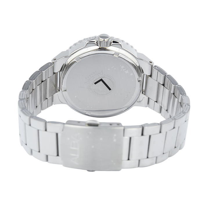 Jam Tangan ALBA Active AS9S81X1 Men Blue Dial Stainless Steel Strap