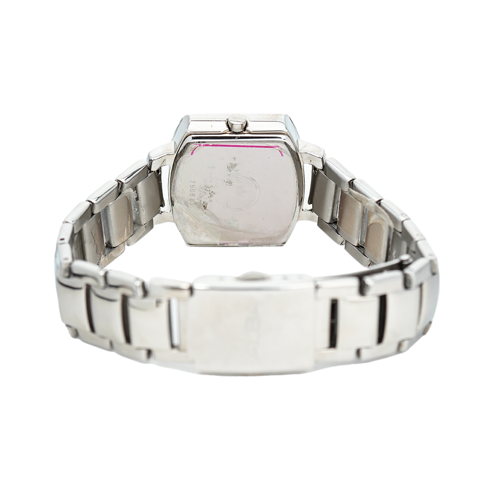 Jam Tangan ALBA Fashion ASPC27X1 Women Black Dial Stainless Steel Strap