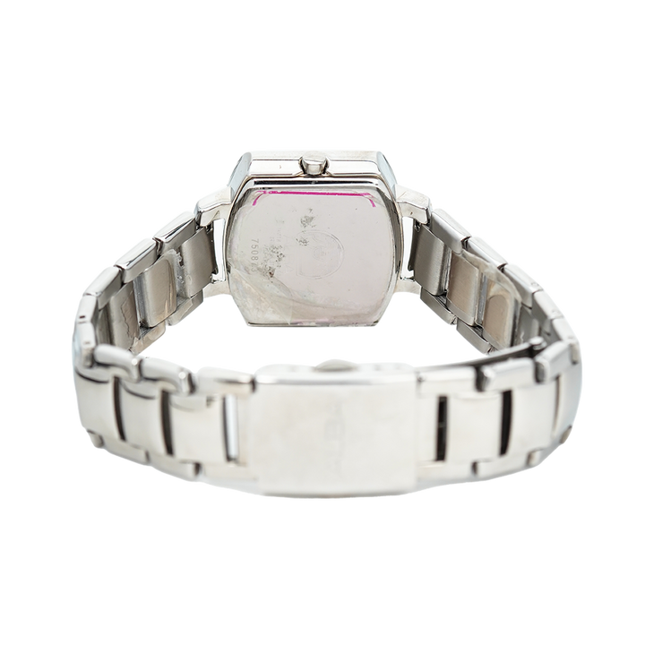 Jam Tangan ALBA Fashion ASPC27X1 Women Black Dial Stainless Steel Strap