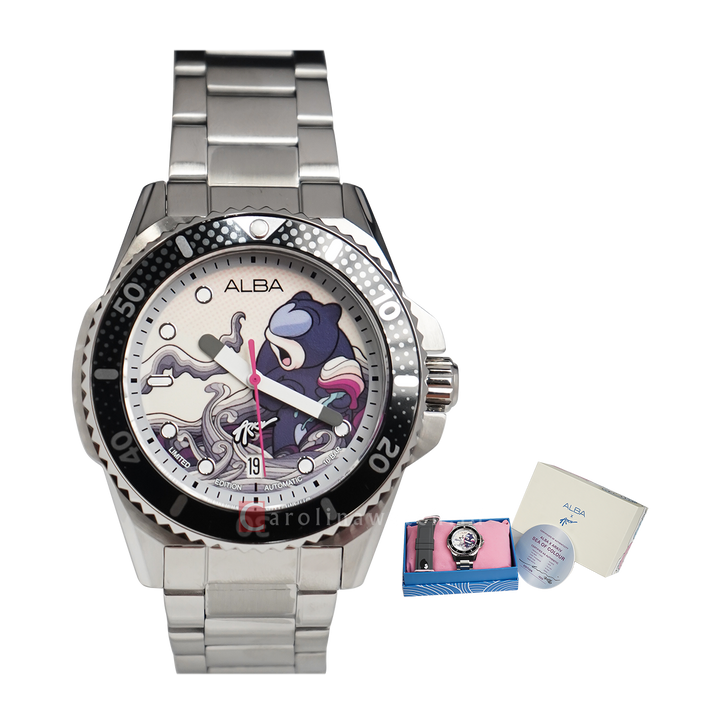 Jam Tangan Alba x Arkiv AU4079X1 Men Sea Of Colour Automatic Limited Edition