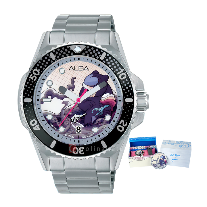 Jam Tangan Alba x Arkiv AU4079X1 Men Sea Of Colour Automatic Limited Edition