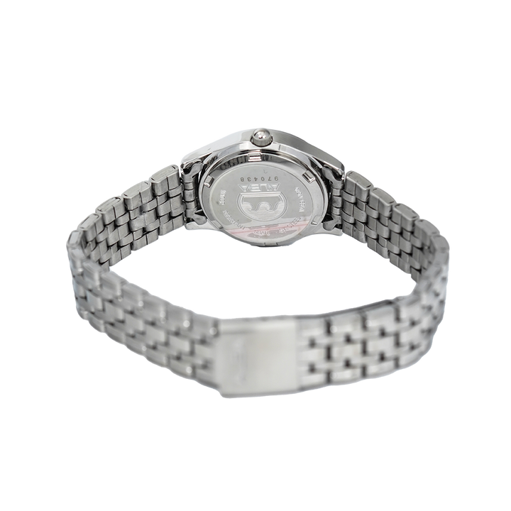 Jam Tangan ALBA Fashion AXT859X1 Women Black Dial Stainless Steel Strap
