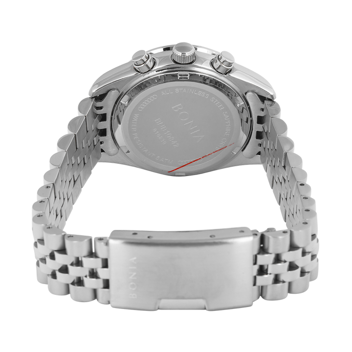 Jam Tangan BONIA B10842-2307SP Women Analog Dial Stainless Steel Strap