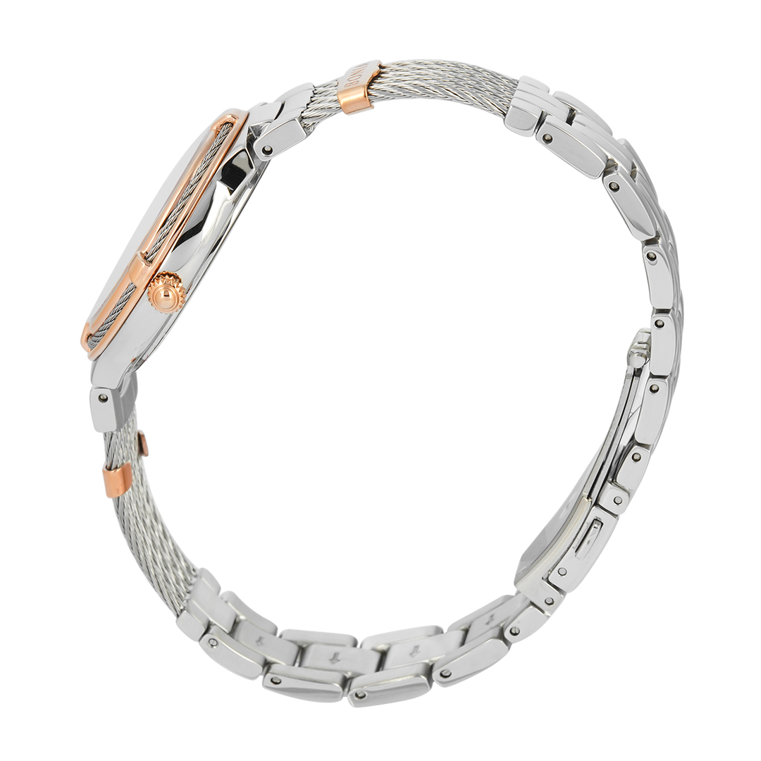 Jam Tangan BONIA B10851-2617 Women Silver Dial Stainless Steel Strap