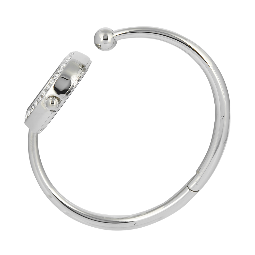 Jam Tangan BONIA B10874-2377S Women Pink Dial Stainless Steel Strap