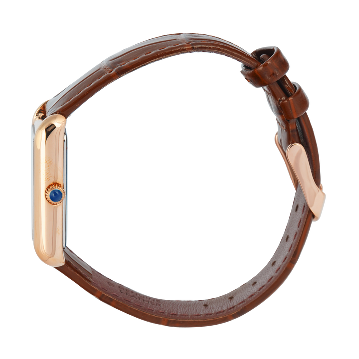 Jam Tangan BONIA B10912-2547 Women Brown Dial Brown Leather Strap