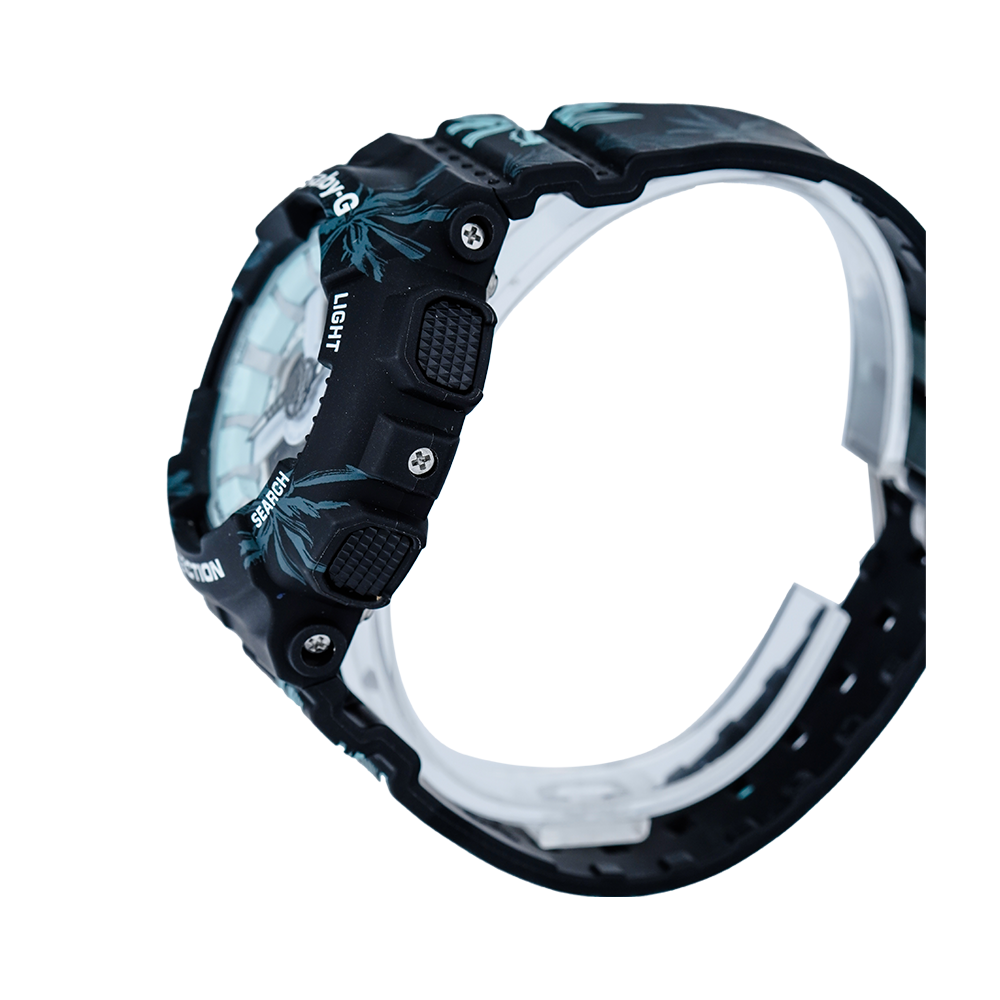 Jam Tangan Casio Baby G BA 110CF 1A Summer Flower Women Digital Analog Carolina Watch