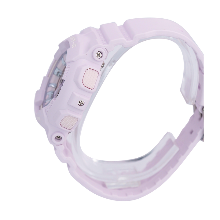 Jam Tangan Casio Baby-G BA-130WP-6A Icy Pastel Colors Women Light Purple Dial Light Purple Resin Band