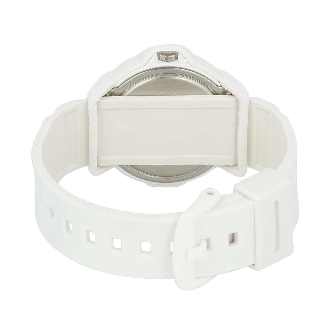 Jam Tangan Casio Baby-G + Plus BGA-15K-7A Women White Dial White Resin Band