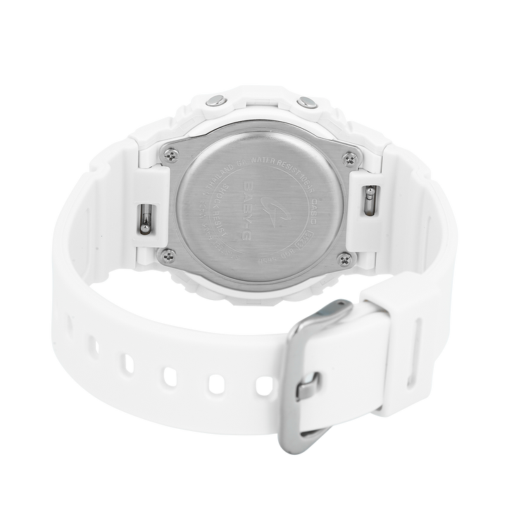 Jam Tangan Casio Baby-G BGD-565U-7D Women Digital Dial White Resin Band