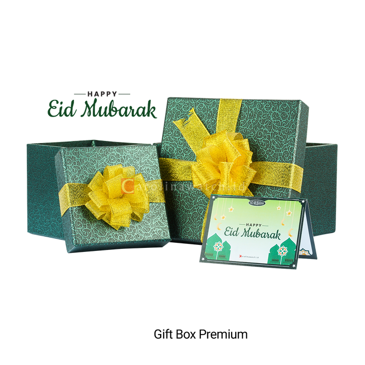 Gift Box/ Kotak Kado Premium & Free Greetings Card - Ramadhan