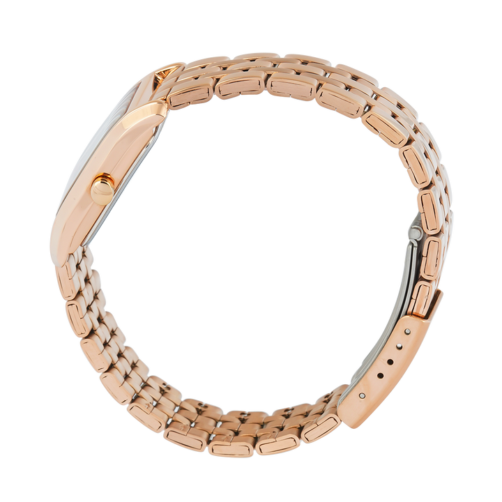 Jam Tangan Christophe Arden CA 1006 LHFRGPN Women Rose Gold Dial Rose Gold Stainless Steel Strap