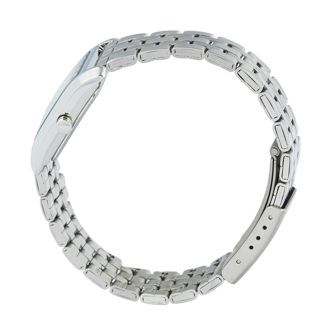 Jam Tangan Christophe Arden CA 1006 LHFSSSL Women Silver White Dial Stainless Steel Strap