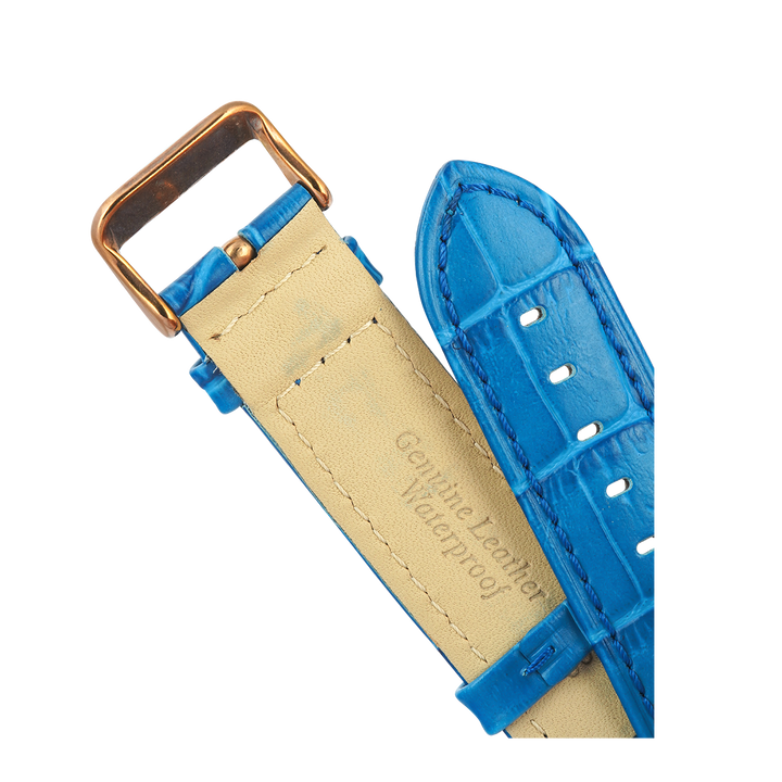 Jam Tangan CONDOTTI AUDACE CN3063-BL04-L04 Men Blue Dial Blue Leather Strap