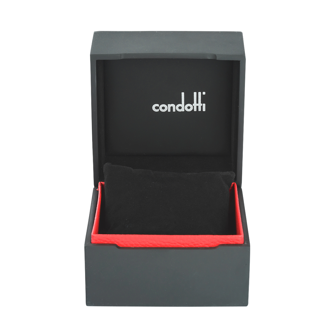 Jam Tangan CONDOTTI AUDACE CN3063-BL04-L04 Men Blue Dial Blue Leather Strap