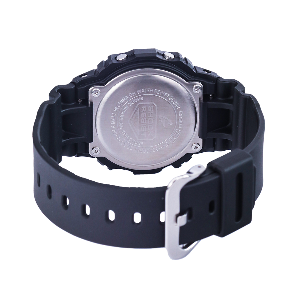 Jam Tangan Casio G-Shock DW-5600BBM-1D Special Color Models Men Digital Dial Black Resin Band