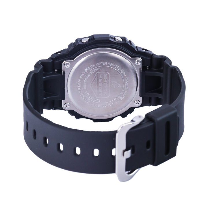 Jam Tangan Casio G-Shock DW-5600BBM-1D Special Color Models Men Digital Dial Black Resin Band