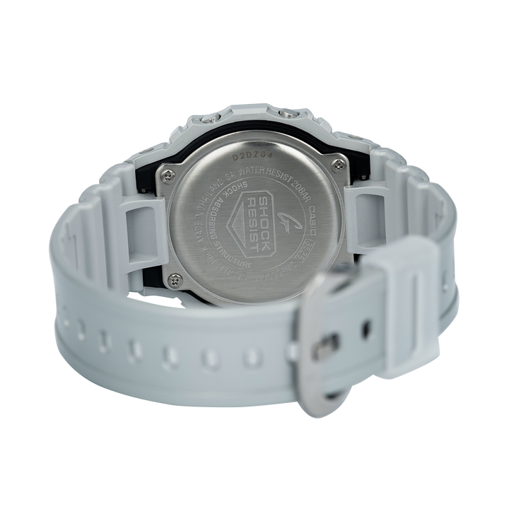 Jam Tangan Casio G-Shock DW-5600FF-8D Men Forgotten Future Metalic Silver Dial and Resin Band