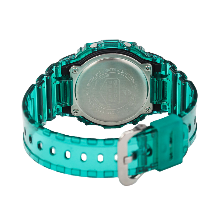 Jam Tangan Casio G-Shock DW-5600SB-3D Men Digital Dial Green Resin Band