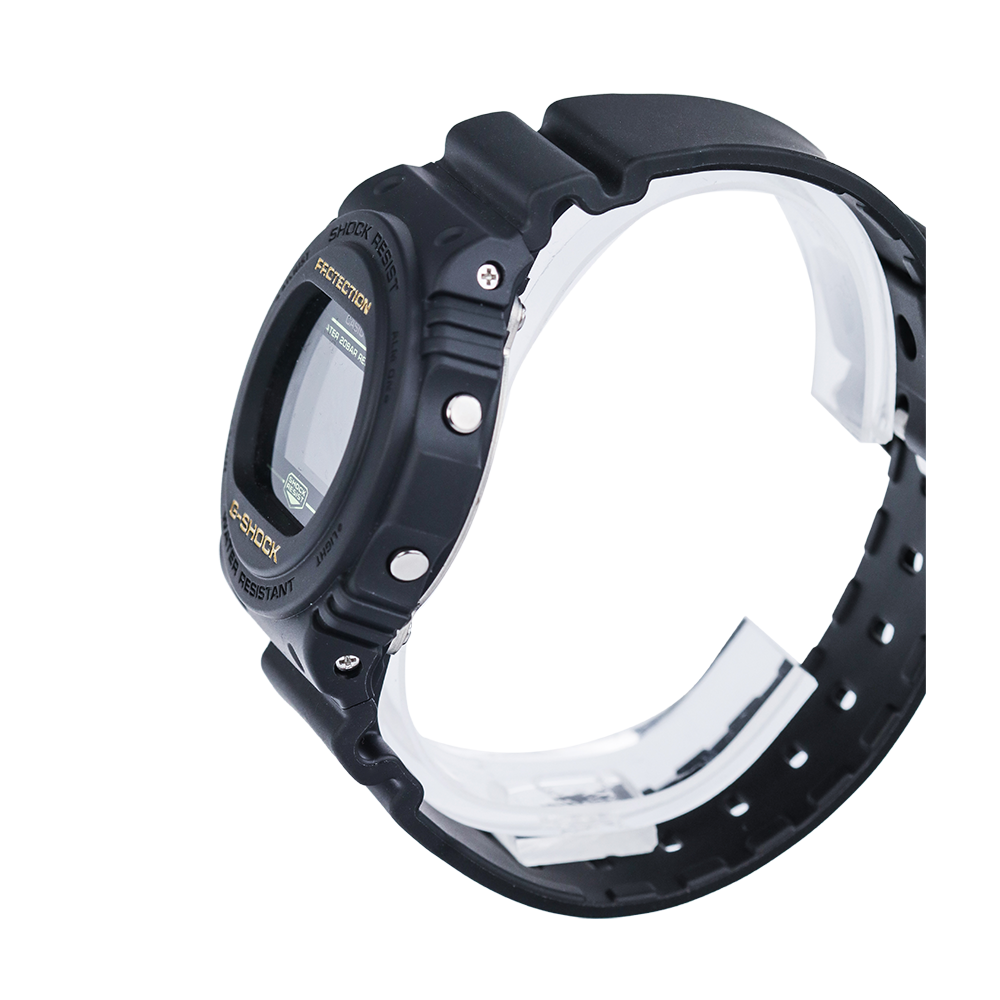 Jam Tangan Casio G-Shock DW-5700BBM-1D Special Color Models Men Digital Dial Black Resin Band