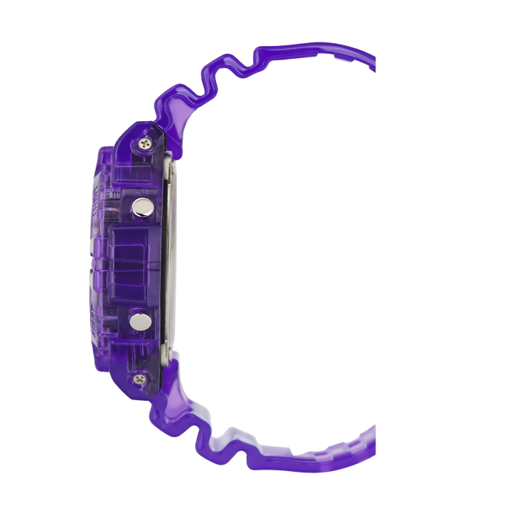 Jam Tangan Casio G-Shock DW-5900JT-6D Men Joy Topia Collection Retrofuture Purple Translucent Resin Band