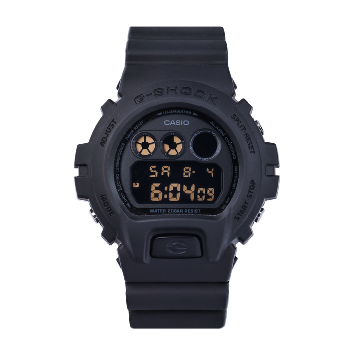 Jam Tangan Casio G-Shock DW-6900LU-1D Men Digital Dial Black Resin Band