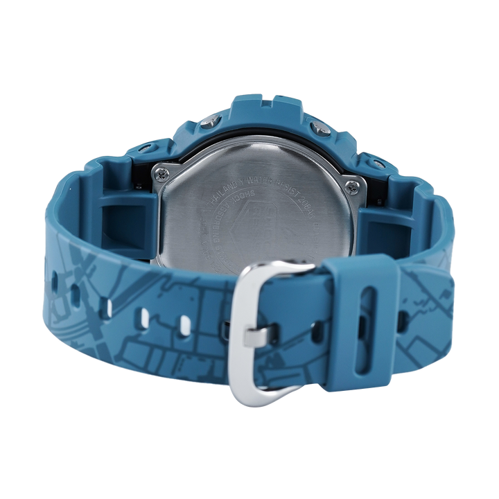 Jam Tangan CASIO G SHOCK Treasure Hunt Shibuya Series DW-6900SBY-2D Men Digital Dial Blue Resin Band