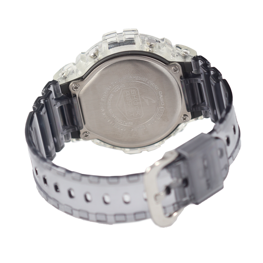 Jam Tangan Casio G-Shock DW-6900SK-1D Men Special Color Models Grey Digital Dial Grey Resin Band