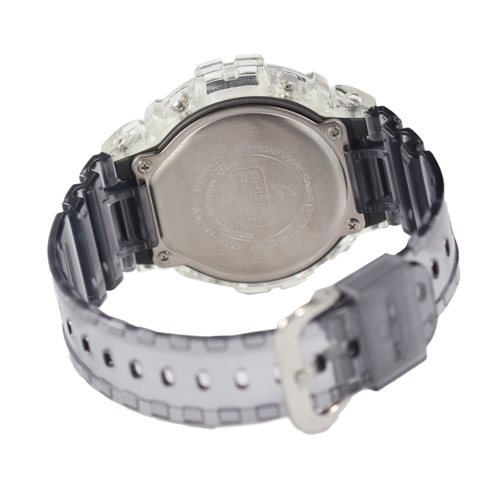 Jam Tangan Casio G-Shock DW-6900SK-1D Men Special Color Models Grey Digital Dial Grey Resin Band