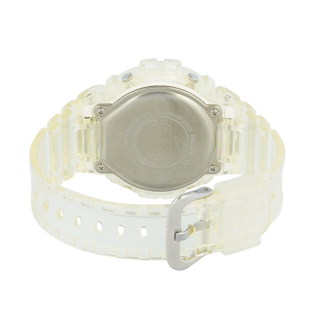 Jam Tangan Casio G-Shock DW-6900SP-7D Men The White Commemorative 25th Anniversary Model