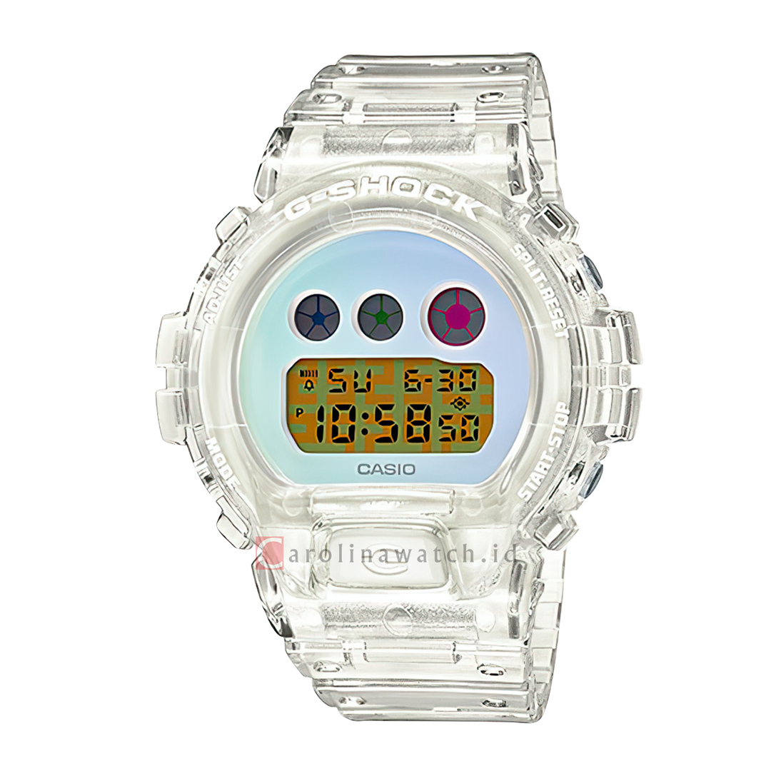 Jam Tangan Casio G-Shock DW-6900SP-7D Men The White Commemorative 25th Anniversary Model