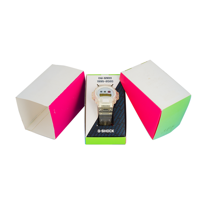 Jam Tangan Casio G-Shock DW-6900SP-7D Men The White Commemorative 25th Anniversary Model