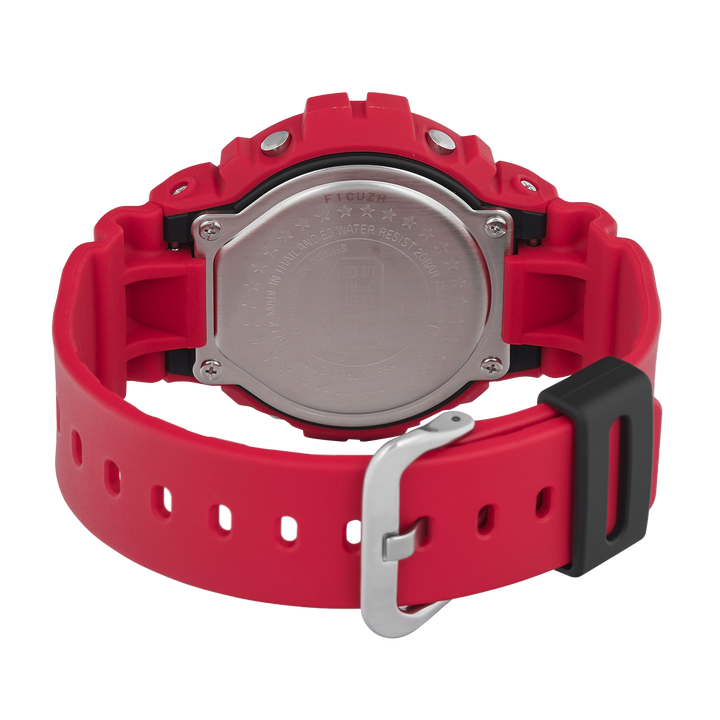 Jam Tangan CASIO G-SHOCK 6900 LINE 30TH ANNIVERSARY MODEL DW-6900TR-4D Men Digital Dial Red Resin Band