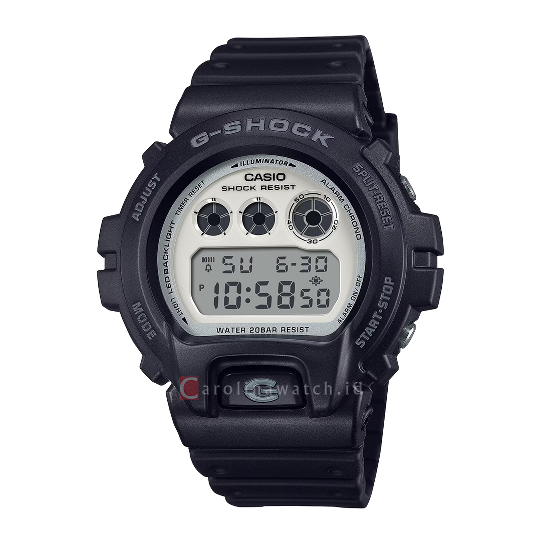 Jam Tangan Casio G-Shock DW-6900WD-1D Men Digital Dial Black Resin Band