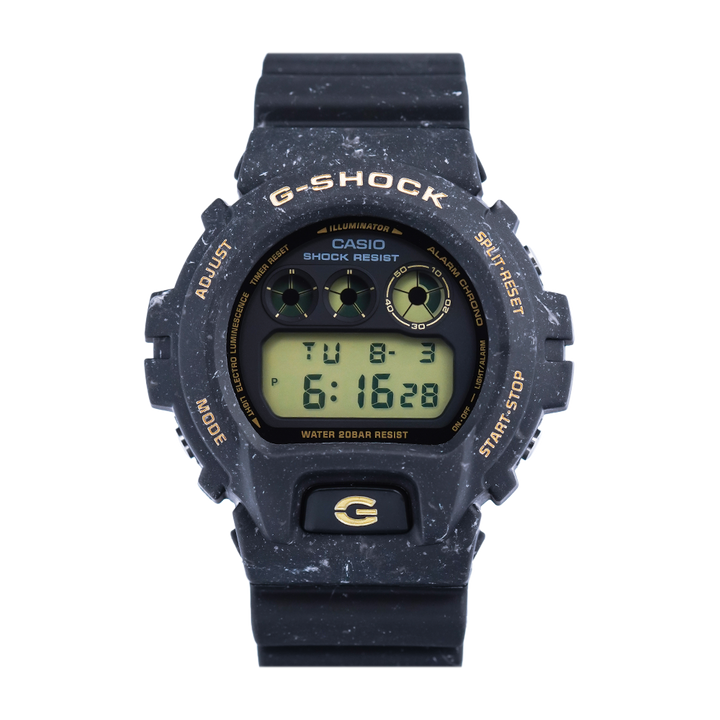 Jam Tangan Casio G-Shock DW-6900WS-1D Summer Seascape Men Digital Dial Black Resin Band