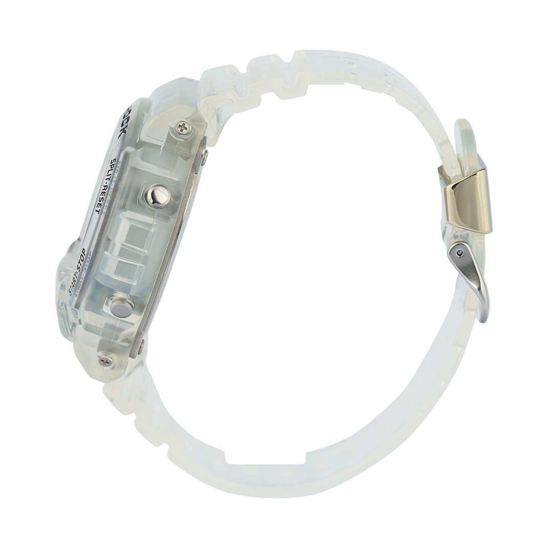 Jam Tangan Casio G-Shock DW-6940RX-7D Men 40th Anniversary Clear Remix White Transparent Resin Band Limited Edition