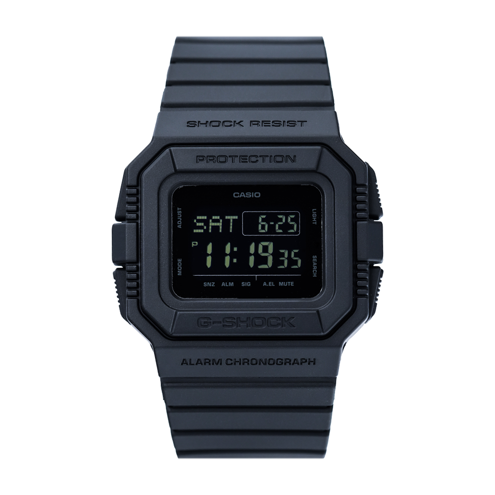 Jam Tangan CASIO G-SHOCK DW-D5500BB-1D Men Digital Dial Black Resin Band