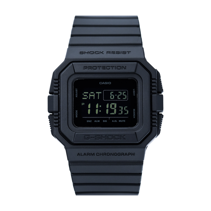 Jam Tangan CASIO G-SHOCK DW-D5500BB-1D Men Digital Dial Black Resin Band