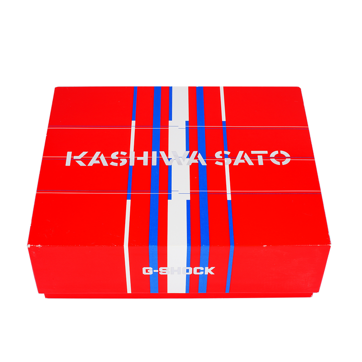 Jam Tangan Casio G-Shock DWE-5600KS-7D Men Kashiwa Sato Carbon Core Guard Structure + Extra Accessories