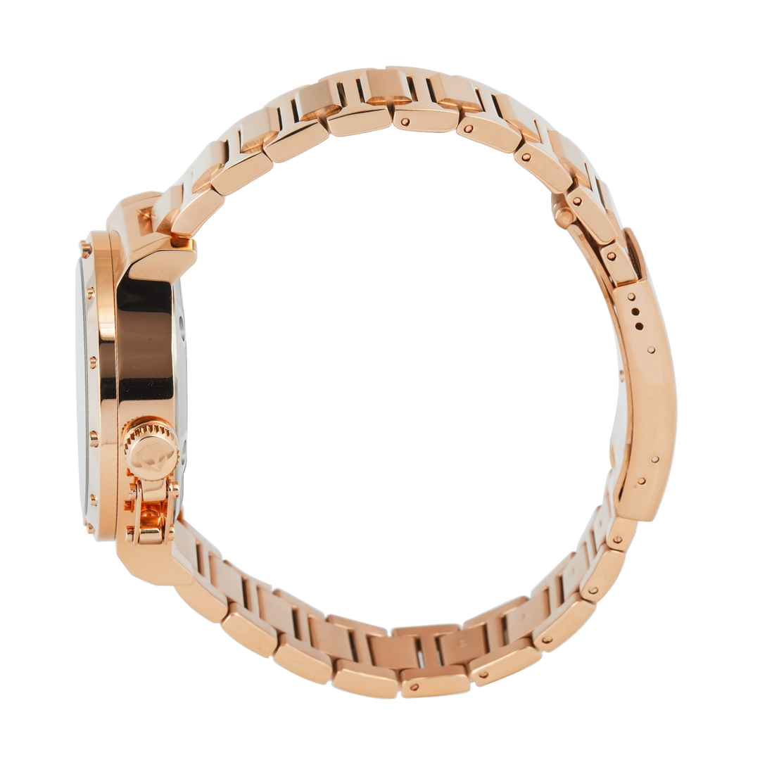 Jam Tangan  Expedition Exp Multifunction E 6381 BFBRGBO1 Women Brown Dial Rose Gold Stainless Steel Strap