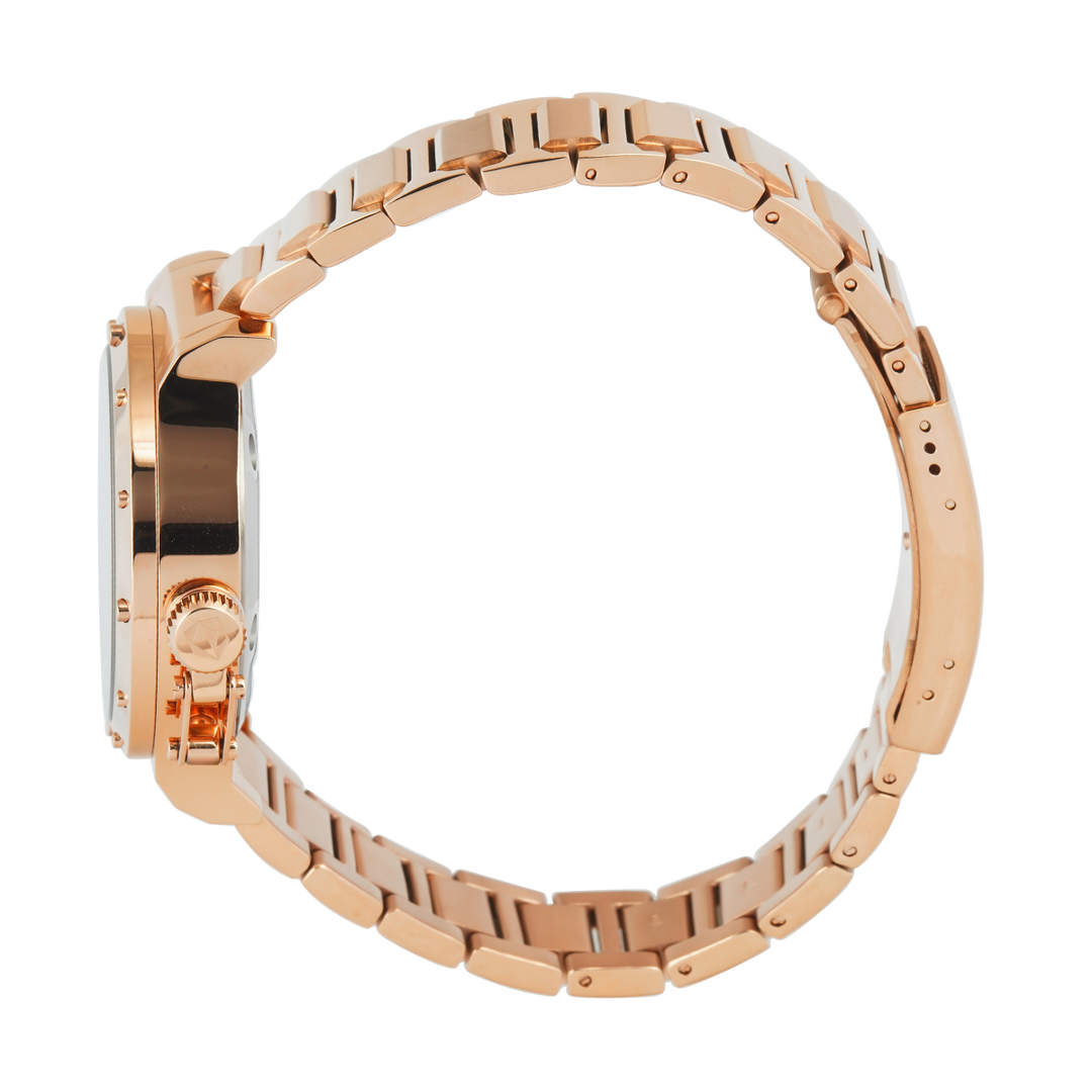 Jam Tangan  Expedition Exp Multifunction E 6381 BFBRGLN1 Women Rose Gold Dial Rose Gold Stainless Steel Strap