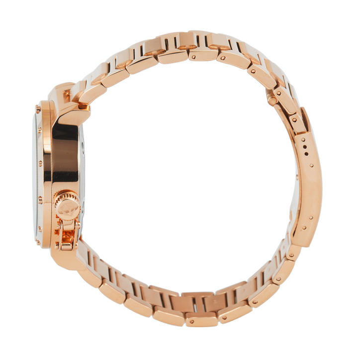 Jam Tangan  Expedition Exp Multifunction E 6381 BFBRGLN1 Women Rose Gold Dial Rose Gold Stainless Steel Strap