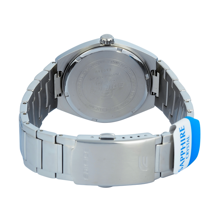 Jam Tangan Casio Edifice EFB-109D-7A Men Silver Dial Stainless Steel Band