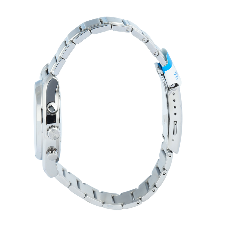 Jam Tangan Casio Edifice Standard Chronograph EFB-730D-2A Men Blue Dial Stainless Steel Band