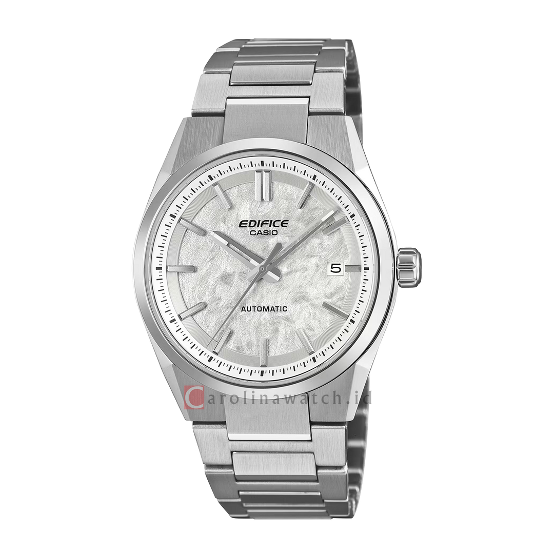 Jam Tangan Casio Edifice EFK-110D-7A Men Mechanical Gray Dial Solid stainless steel Band