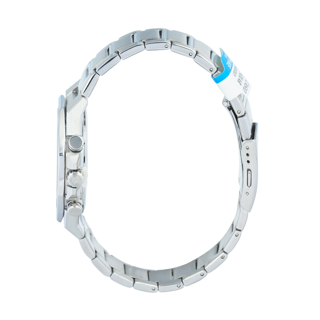 Jam Tangan Casio Edifice Slim Line EFS-S570D-1A Chronograph Tough Solar Men Black Dial Stainless Steel Band