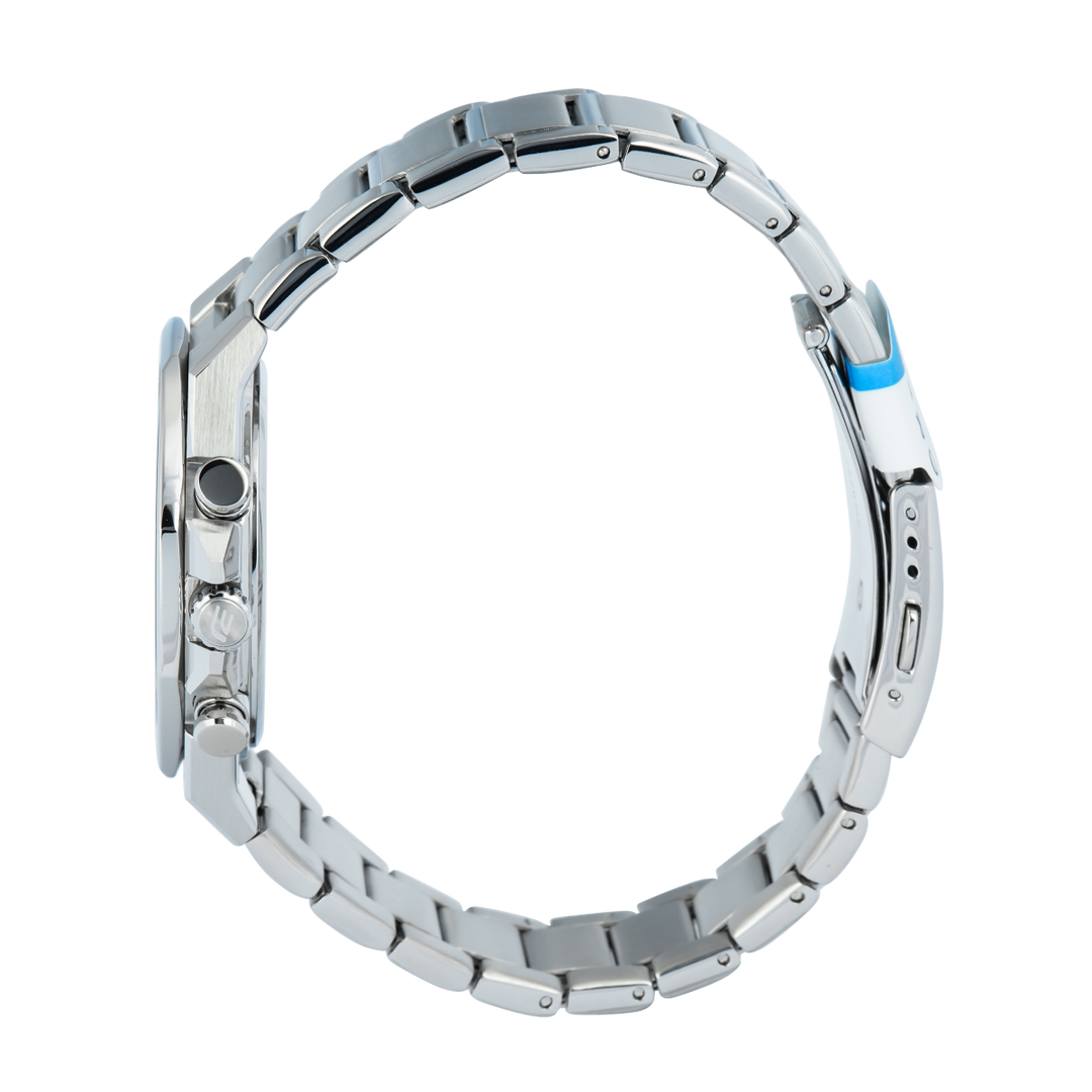 Jam Tangan Casio Edifice Slim Line EFS-S570D-3A Chronograph Tough Solar Men Green Dial Stainless Steel Band