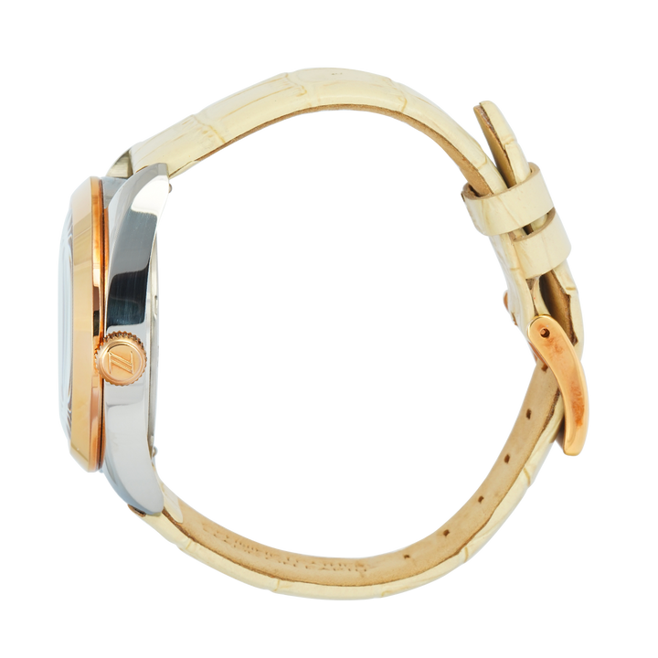 Jam Tangan Mazzucato EGO4LFV3 Women Analog Dial Leather Strap