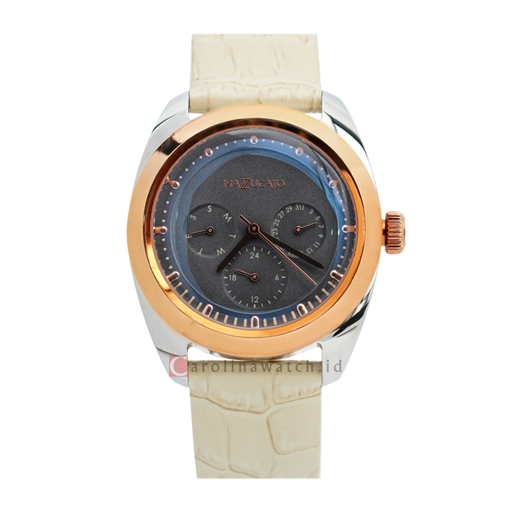 Jam Tangan Mazzucato EGO4LFV3 Women Analog Dial Leather Strap